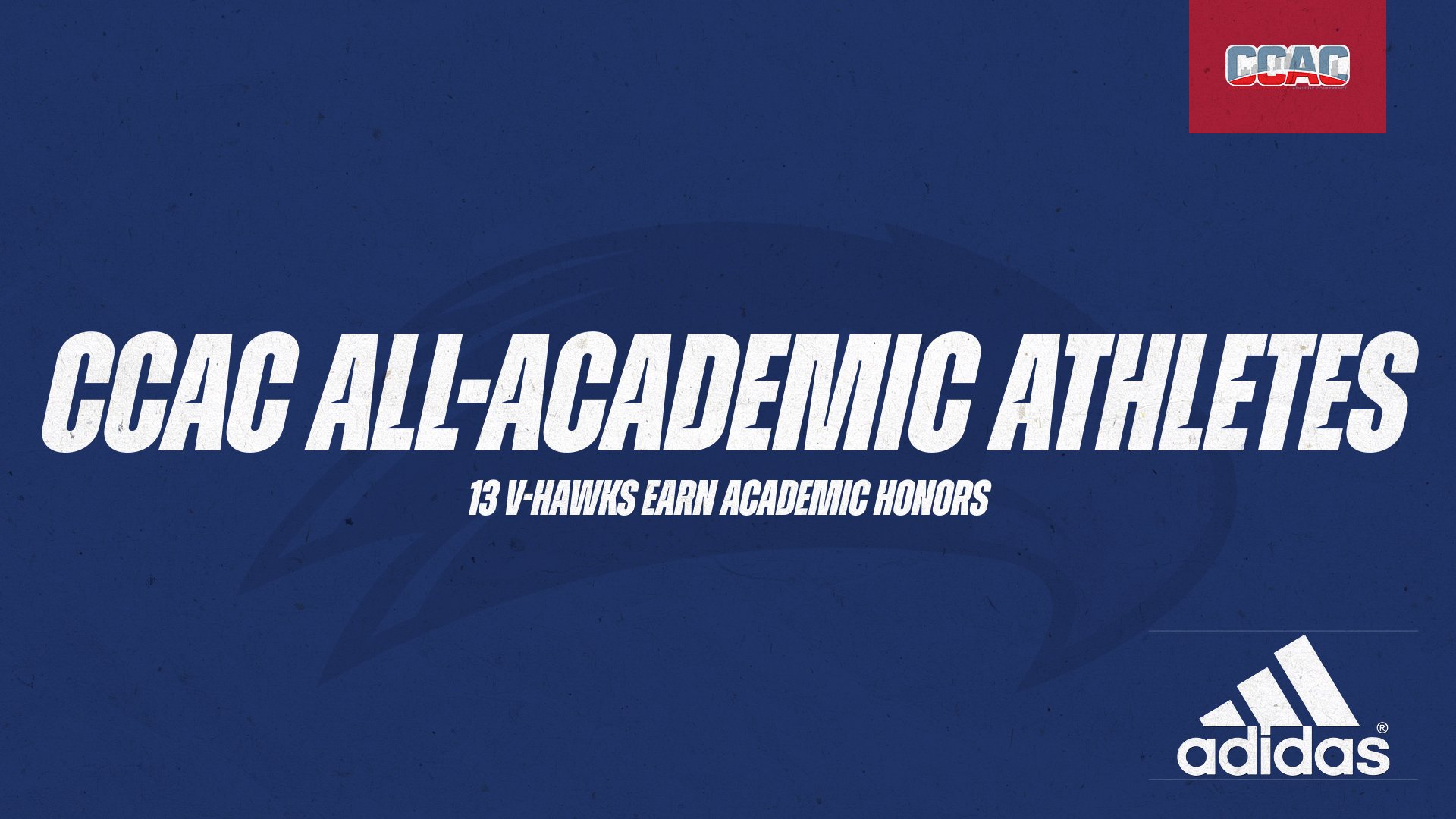 26 V-Hawks Named to CCAC All-Academic Teams