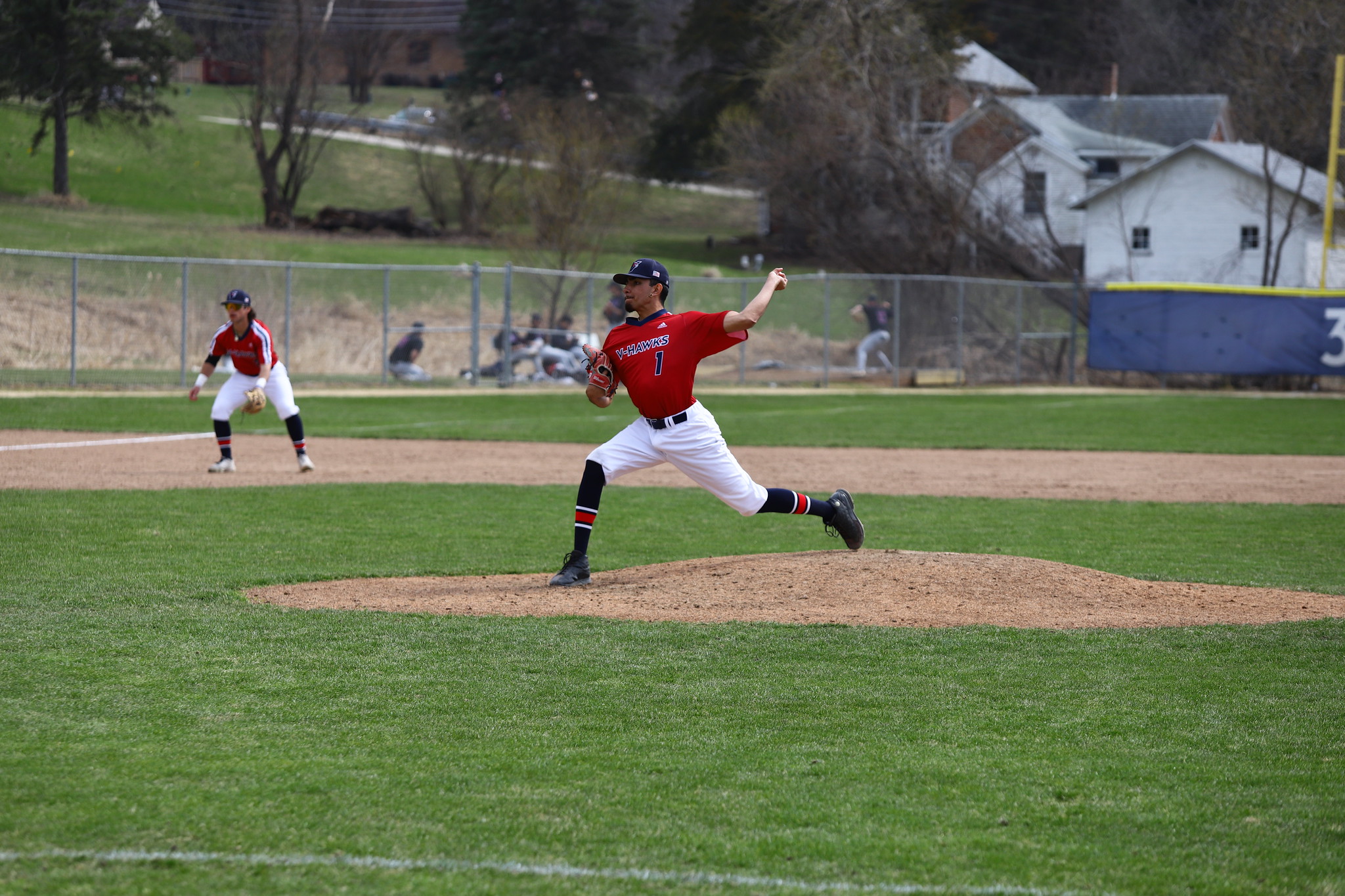 V-Hawks win One of Four in Baker Series
