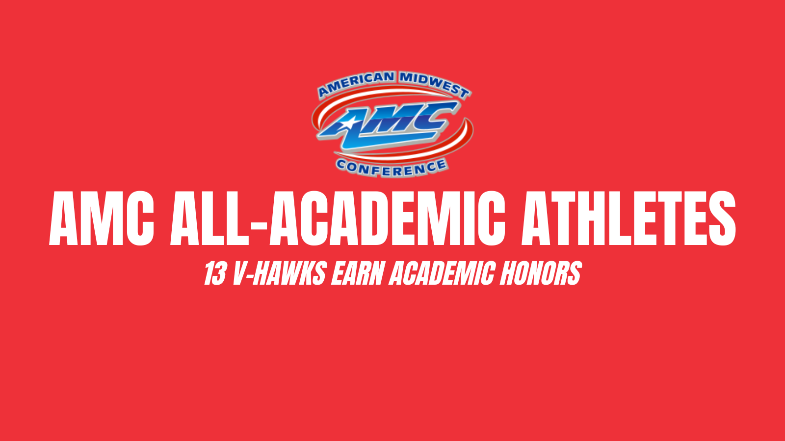 13 V-Hawks Earn AMC All-Academic Honors