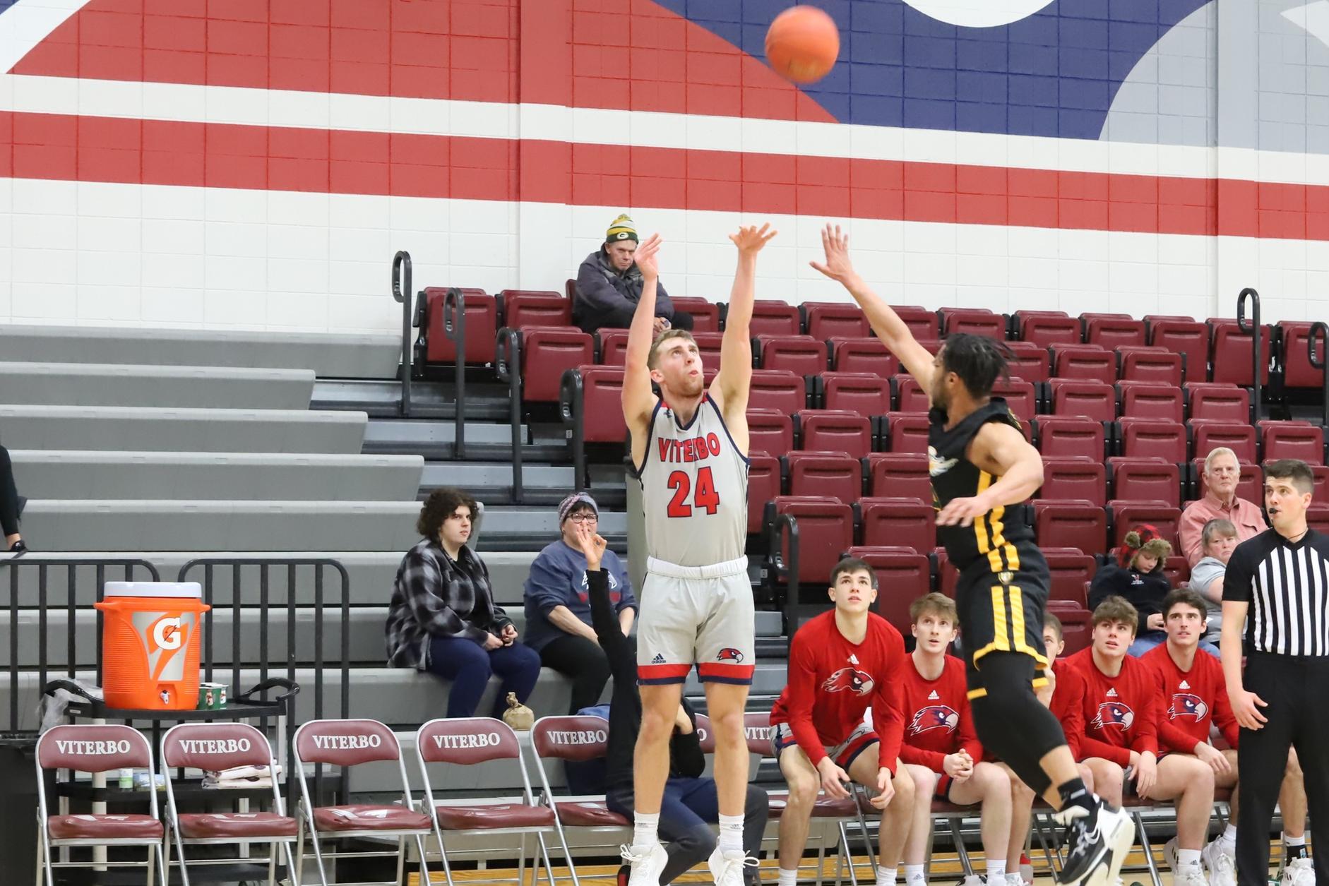 Olson's Huge Night Help V-Hawks Down Saints