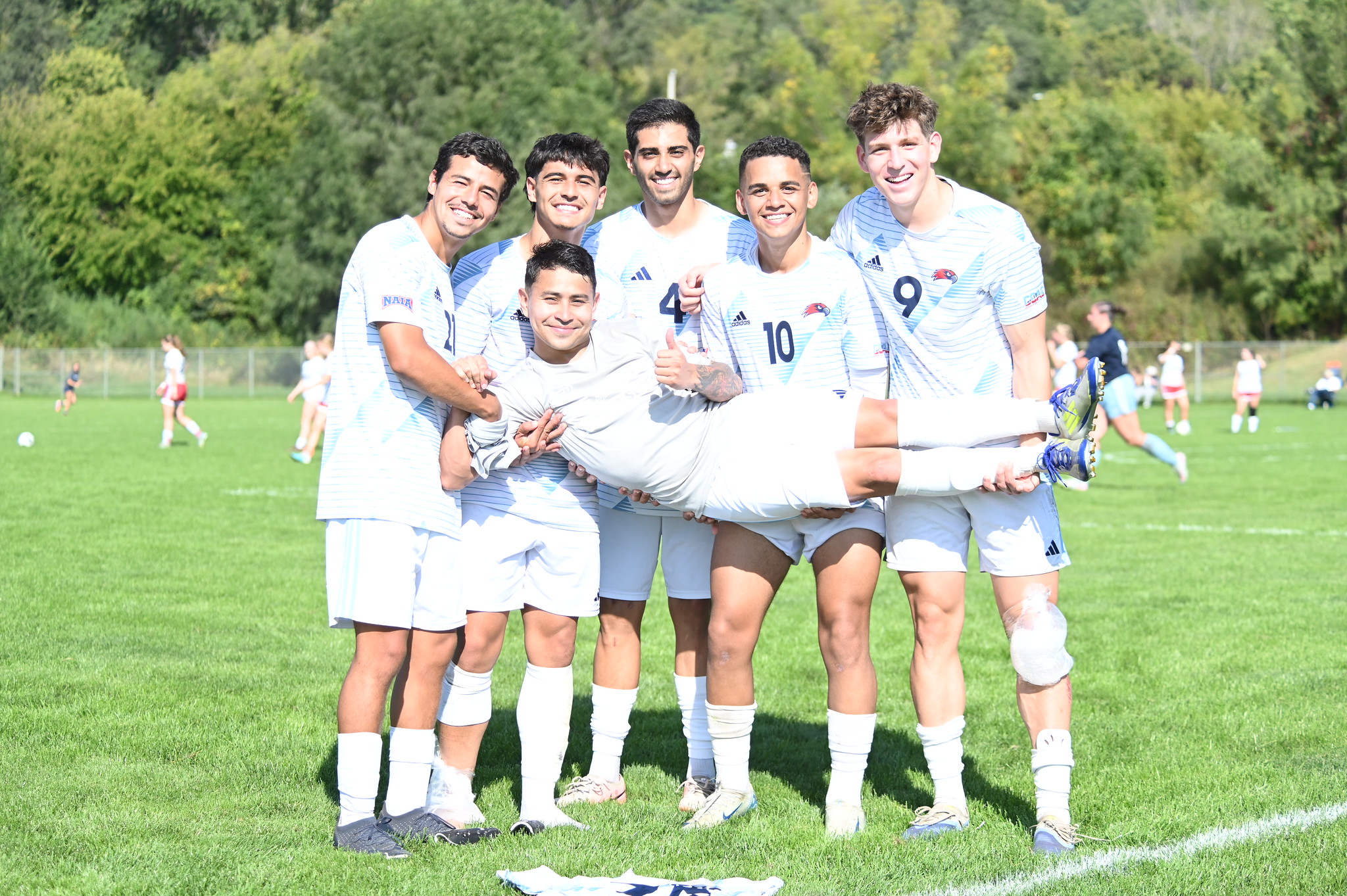 V-Hawks defeat conference foe with last-minute goal