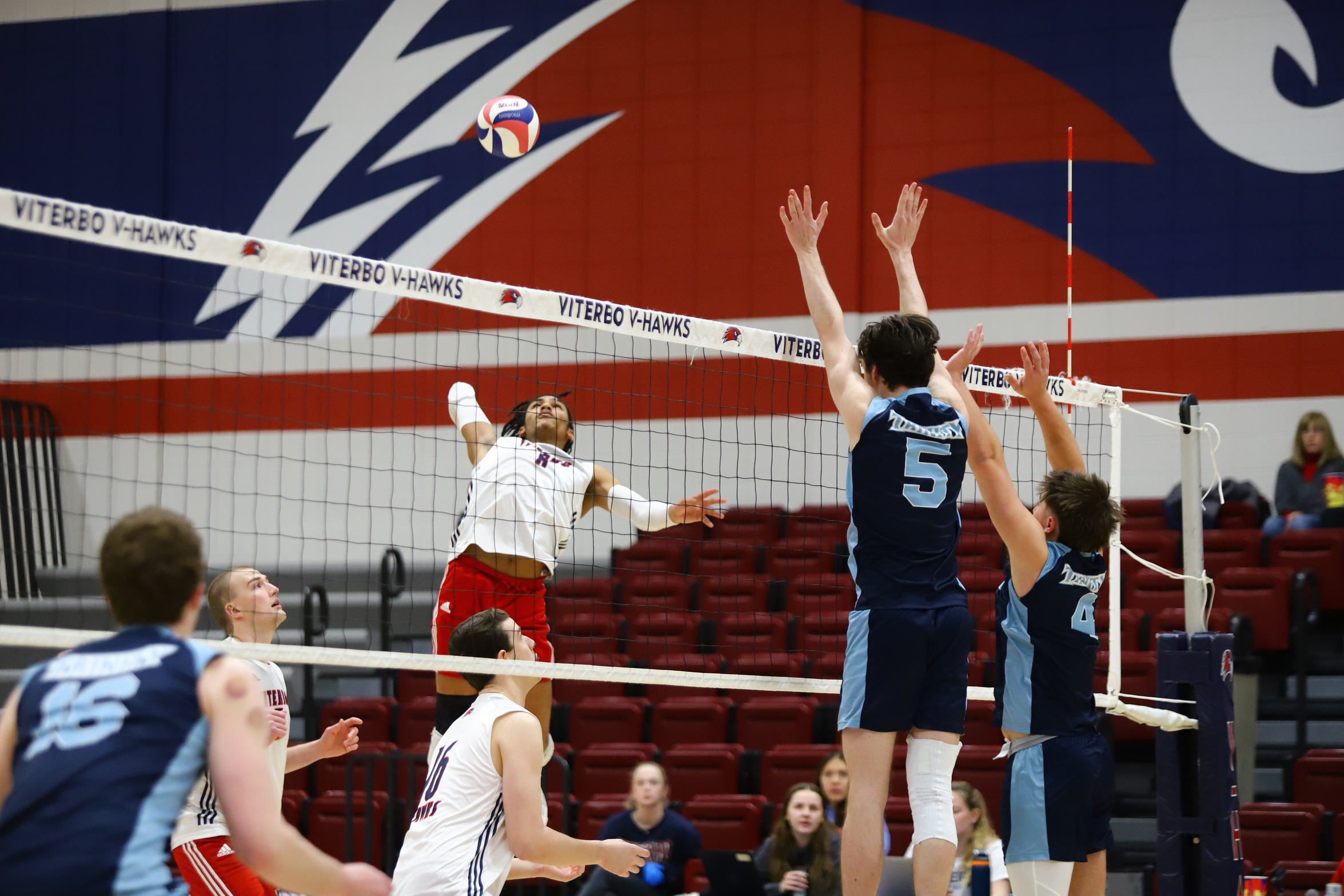 Viterbo Splits Final Home Tri