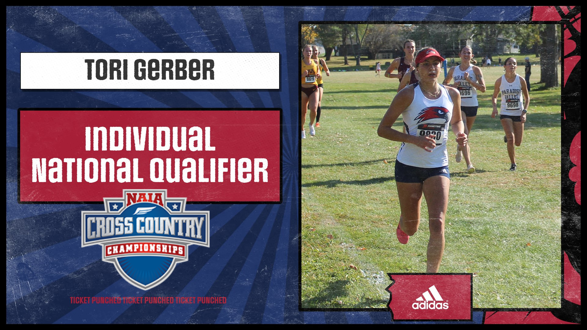 Gerber Set to Run at National Meet